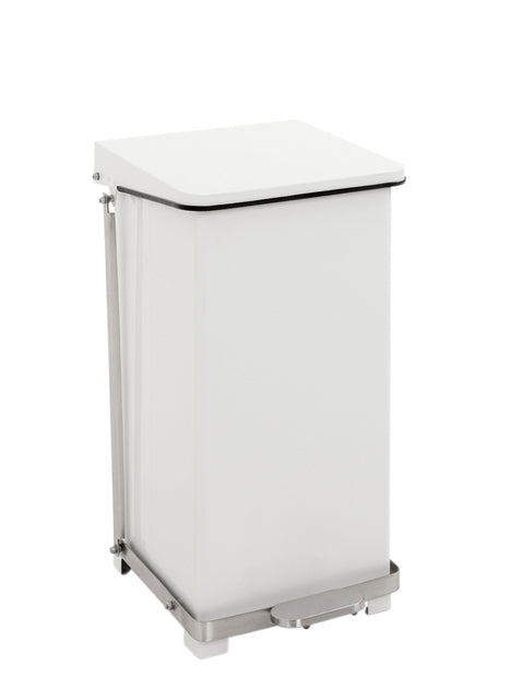 Vepa Bins - Poubelle à pédale Industrielle 45 litres blanc