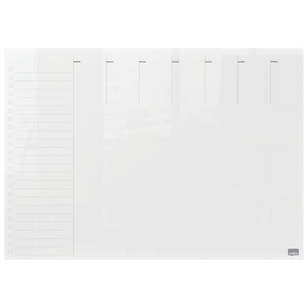 Nobo - Wochenplaner transparentes Acryl A4