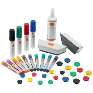 Nobo - Kit d'accessoires pour tableau blanc Move Measure 37 pièces