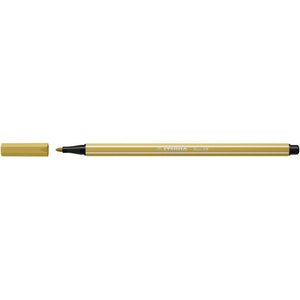 Stabilo - Filzstift Pen 68/66 medium khaki | 10 Stück