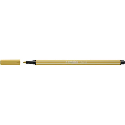 Stabilo - Filzstift Pen 68/66 medium khaki | 10 Stück