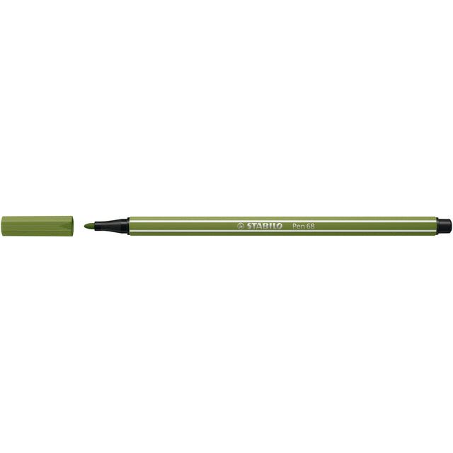 Stabilo - Felt -Tip Pen 68/35 M MOSS VERT