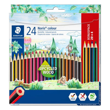 Staedtler -  Kleurpotloden noris 20+4 gratis ass