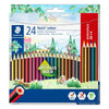 Staedtler -  Kleurpotloden Noris set à 20+4 kleuren | 5 stuks