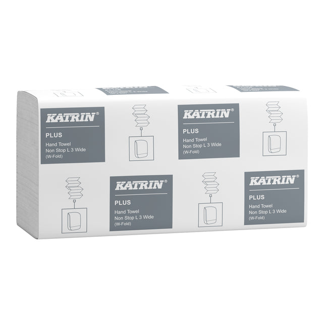 Katrin -  Handdoek  plus 3laags 240x320mm wit