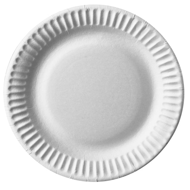 IEZZY traiteur et cate - Assiette Ø150mm carton 100 pièces blanc