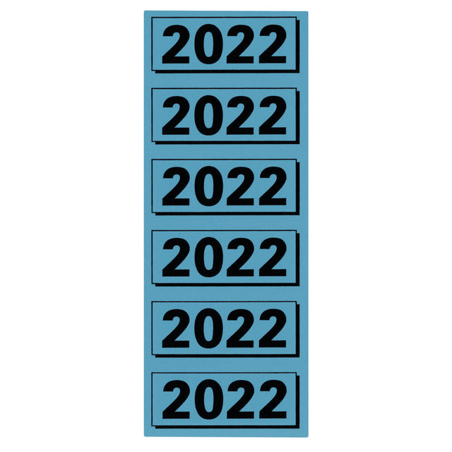 Elba - Etiquette dos 2022 57x25mm bleu