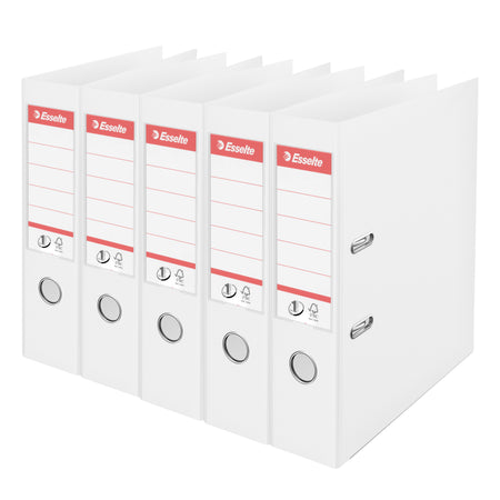Esselte - Ordner Vivida No.1 multipack 75mm A4 5 pièces blanc | 4 pièces
