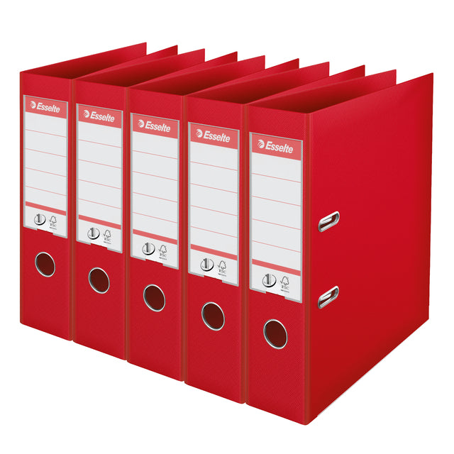 Esselte - Ordner Vivida No.1 multipack 75mm A4 5 pièces rouge