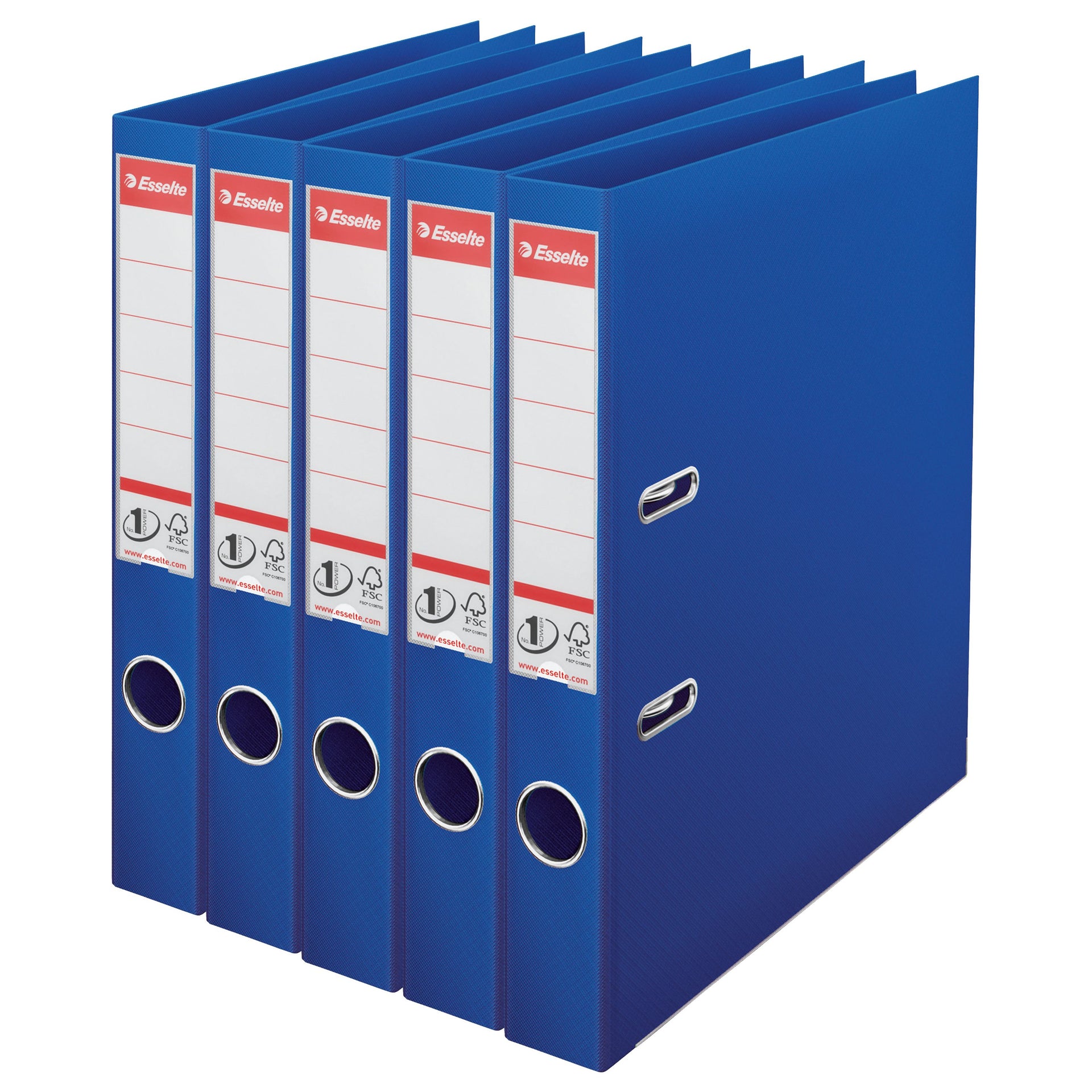 Esselte -  Ordner  no1 power pp 50mm blauw 5st