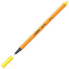 STABILO - Fineliner pointe 88/24 fin jaune citron | 10 pièces