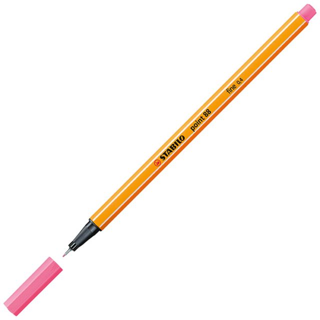 STABILO - Fineliner pointe 88/29 rose fin