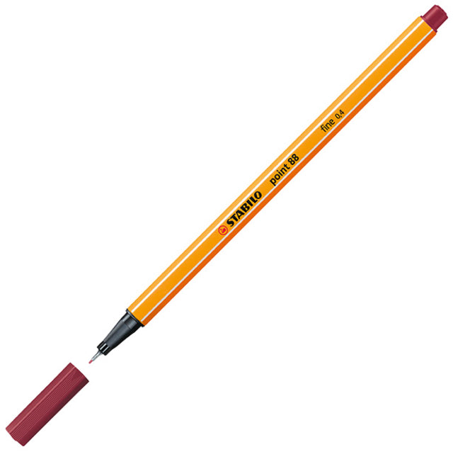 STABILO - Fineliner pointe 88/19 violet chiné fin | 10 pièces