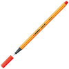 STABILO - Fineliner pointe 88/48 fine rouge clair | 10 pièces