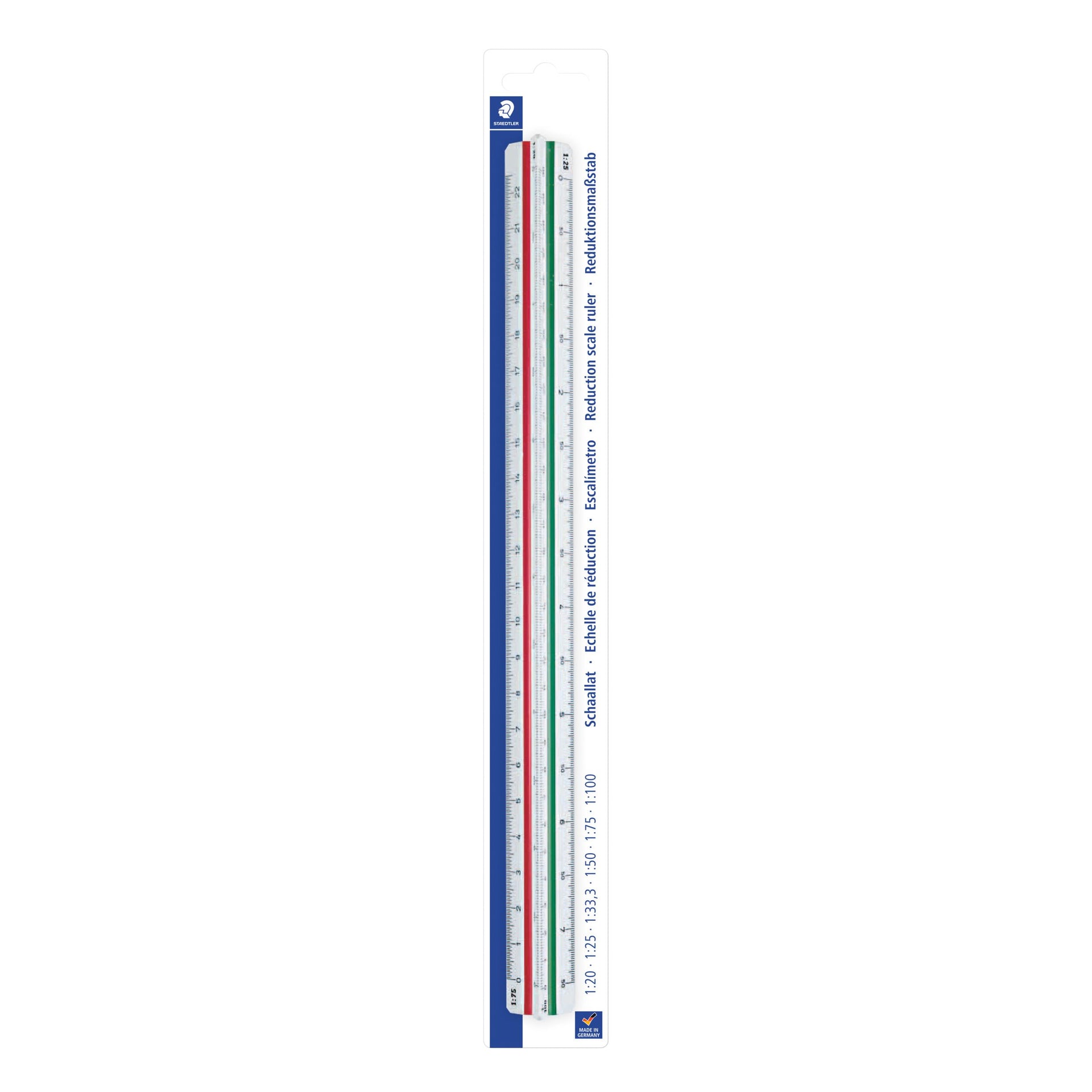 Staedtler -  Schaalliniaal 561 300mm verd training | 6 stuks