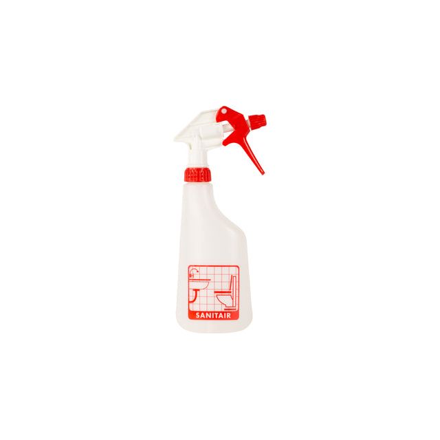 CleanInq - Sprayflacon complet 600 ml Sanitair | 12 pièces