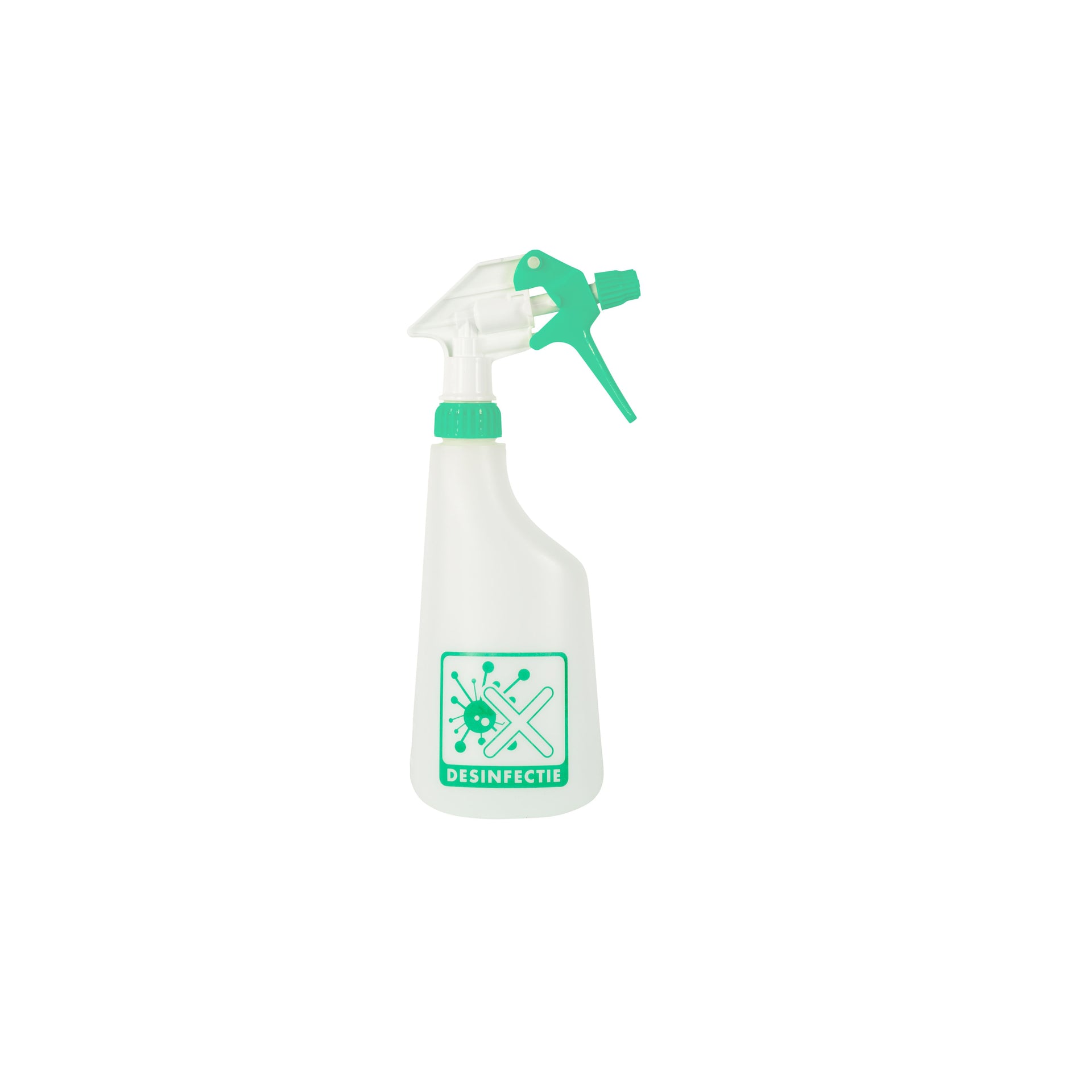 Cleaninq - Flacon pulvérisateur 600ml vide avec logo de désinfection