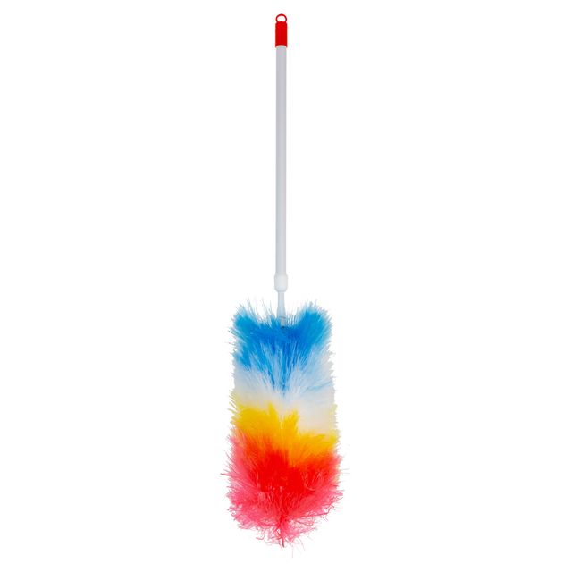 Cleaninq -  Plumeau kunstvezel telesteel 110cm