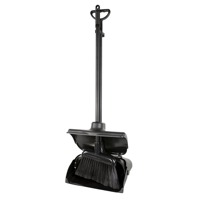 Cleaninq - Pelle à poussière d'hôtel grande, fermante, debout