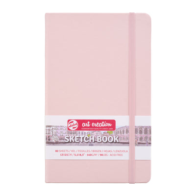 Talens Art Creation -  Schetsboek art creation 130x210mm roze