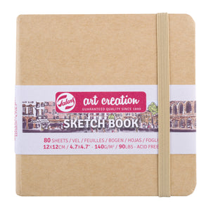 Talens Art Creation -  Schetsboek art creation 120x120mm kraft