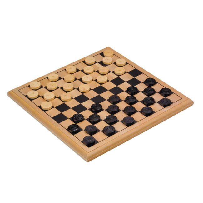 Longfield Games - Draftspiel Holz 30x30cm