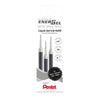 Pentel - Recharge pour graveur gel LR7 Energel moyen noir, lot de 3 pièces