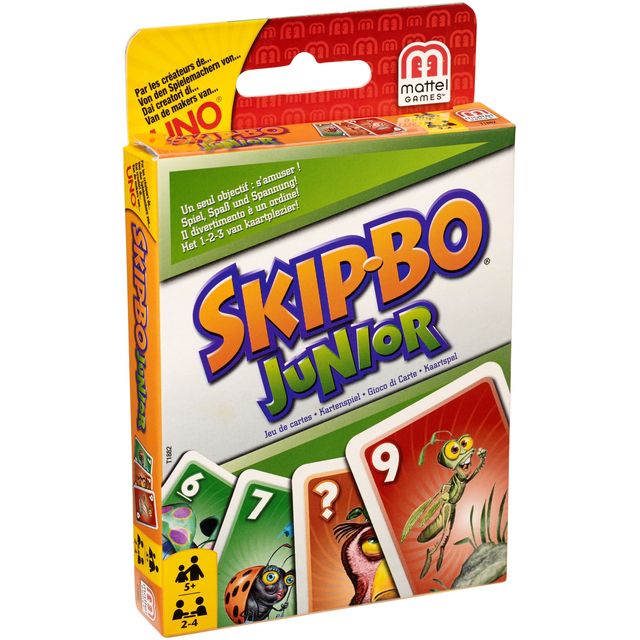 Mattel - Kartenspiel Skip-Bo Junior