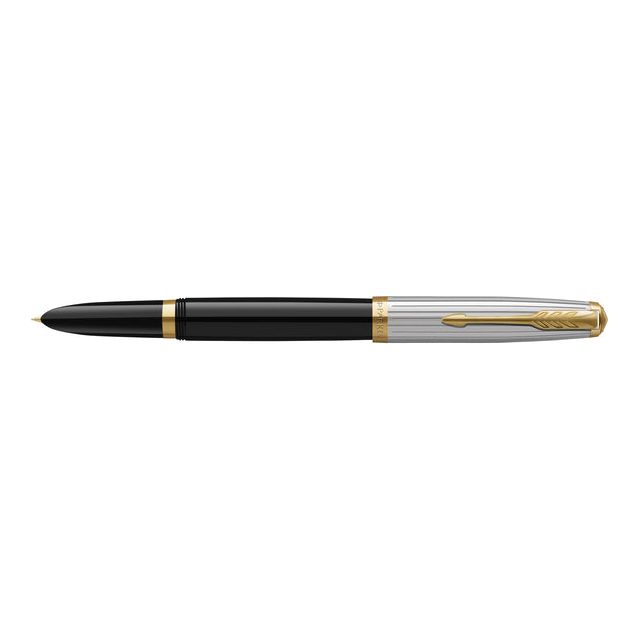 Parker - 51 Fountain Pen Fine, Black GT