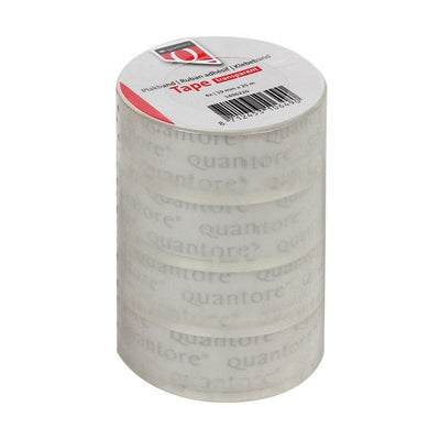 Quantore -  Plakband 19mmx25m transparant