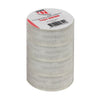 Quantore - Ruban adhésif 19mmx25m transparent 4 rouleaux