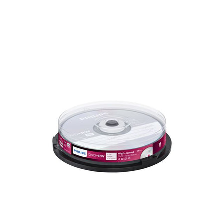 Philips - DVD+RW 4,7GB 4x SP 10 Stück