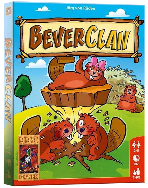 999 jeux - Jeu de cartes BeaverClan | 12 pièces