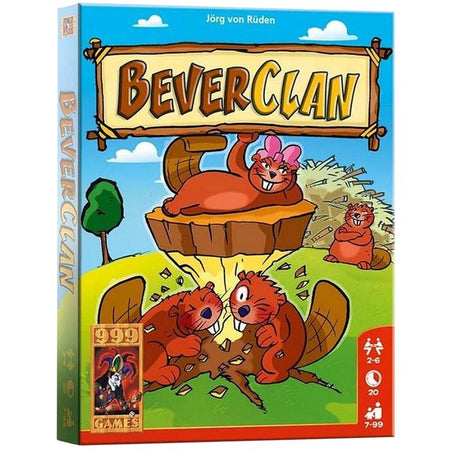 999 jeux - Jeu de cartes BeaverClan | 12 pièces