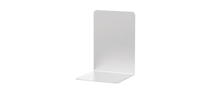 MAUL - Serre-livres aluminium 12x12x17,5cm set de 2 argent