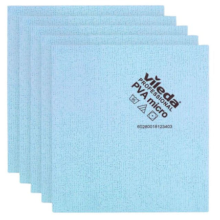 Vileda - Chiffons microfibres Pro bleu