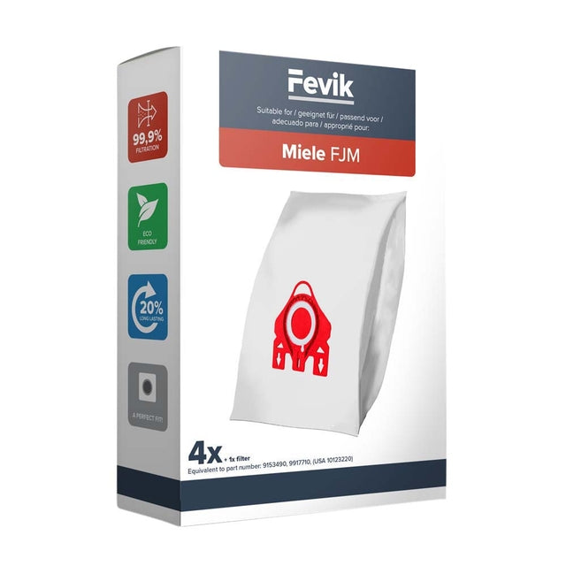 Cleaninq -  Stofzuigerzak Miele F/J/M 3-D Pro 4 stuks