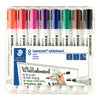 Staedtler - Marqueur pour tableau blanc Lumocolor 351 lot de 8 pièces assorties