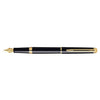 Waterman - Stylo plume Hémisphère laque noire GT medium
