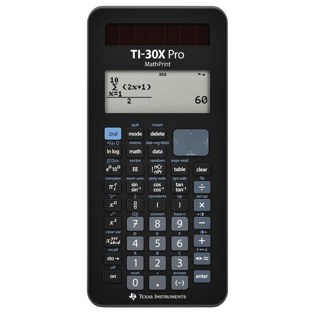 Texas Instruments -  Rekenmachine texas ti-30x pro mathprint