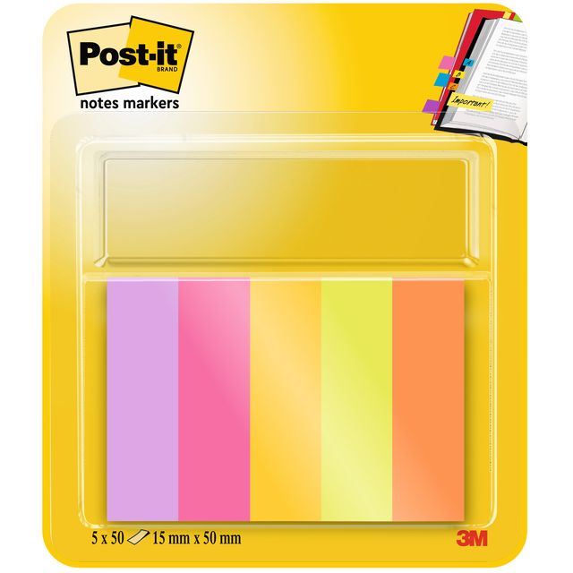 Post-it - Bande de marquage 670-5-tfen 15x50mm énergétique | 6 pièces