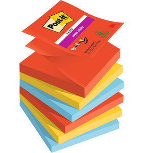 Post-it – Notizblock Z-Notes R330 Super Sticky Play | 12 Stück