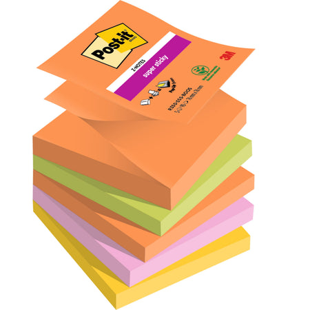 Post-it - Bloc-notes z-notes r330 super sticky boost | 12 pièces