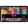 Stabilo - Filzstift Pen 68 Arty medium sortierte Dose mit 66 Stück