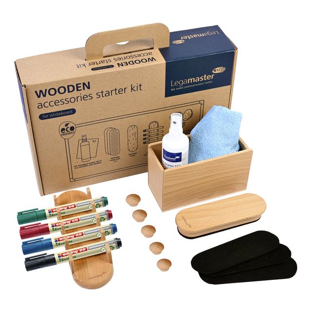 Legamaster - Terkit en bois pour tableaux blancs, boîte