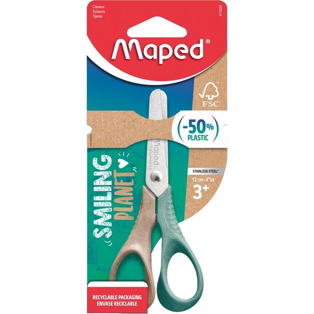 Maped -  Schaar Smiling Planet 12cm