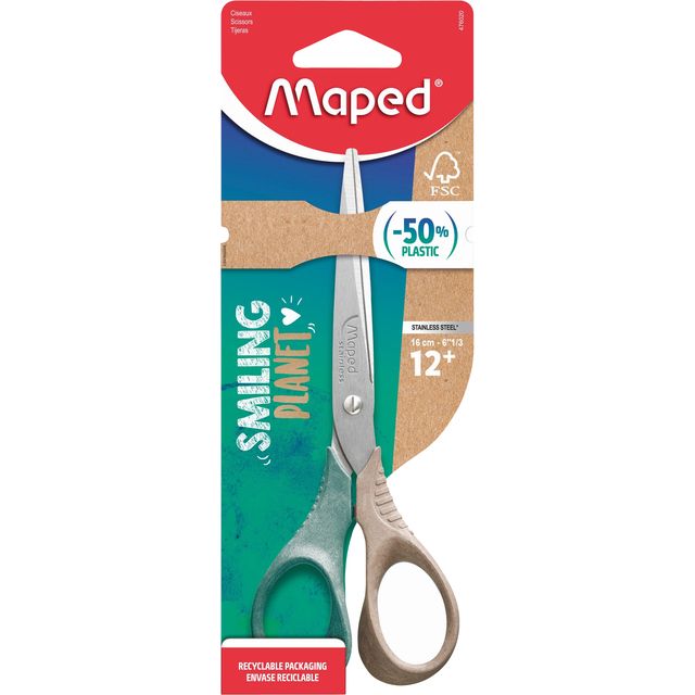 Maped - Ciseaux Smiling Planet 16cm