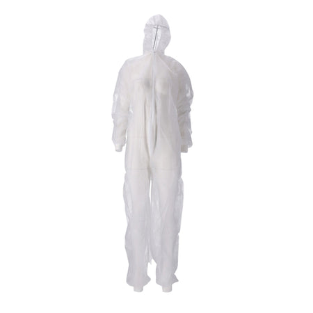 CMT - Salopette XXL non-tissé fermeture éclair PP blanc 50 pièces