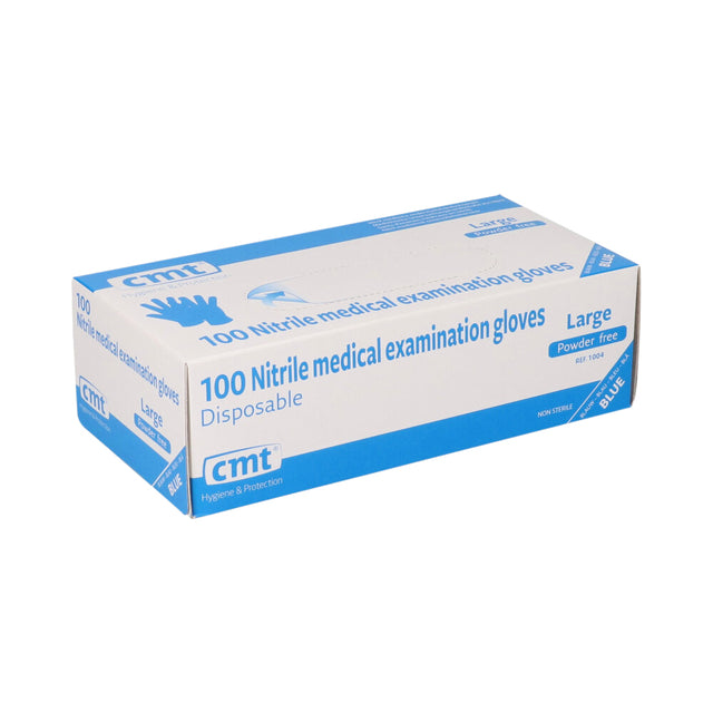 CMT - Handschoen L Nitril blau 100 Stück