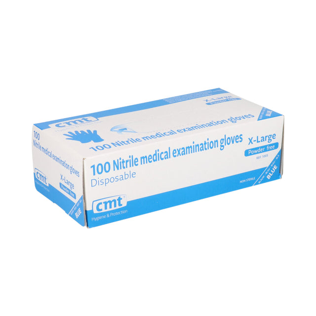 CMT -  Handschoen  xl nitril blauw | 10 stuks